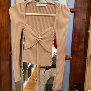 Astr the label long sleeve sweater